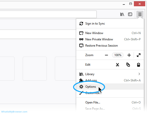 how to change mozilla firefox printer settings