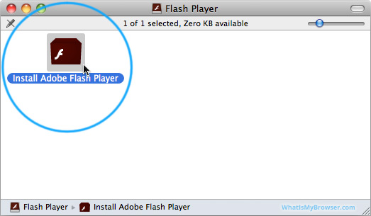 flash player pour mac os x 10.5.8